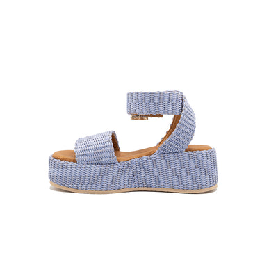 Terry | Raffia Wedges 