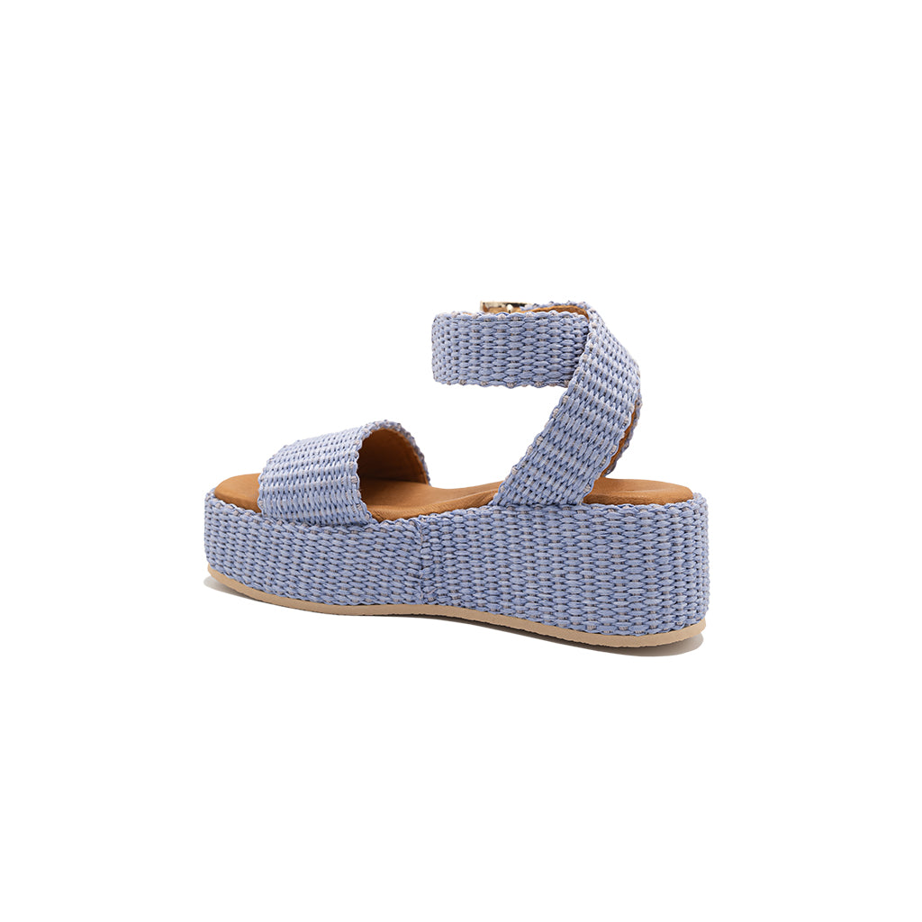 Terry | Raffia Wedges 