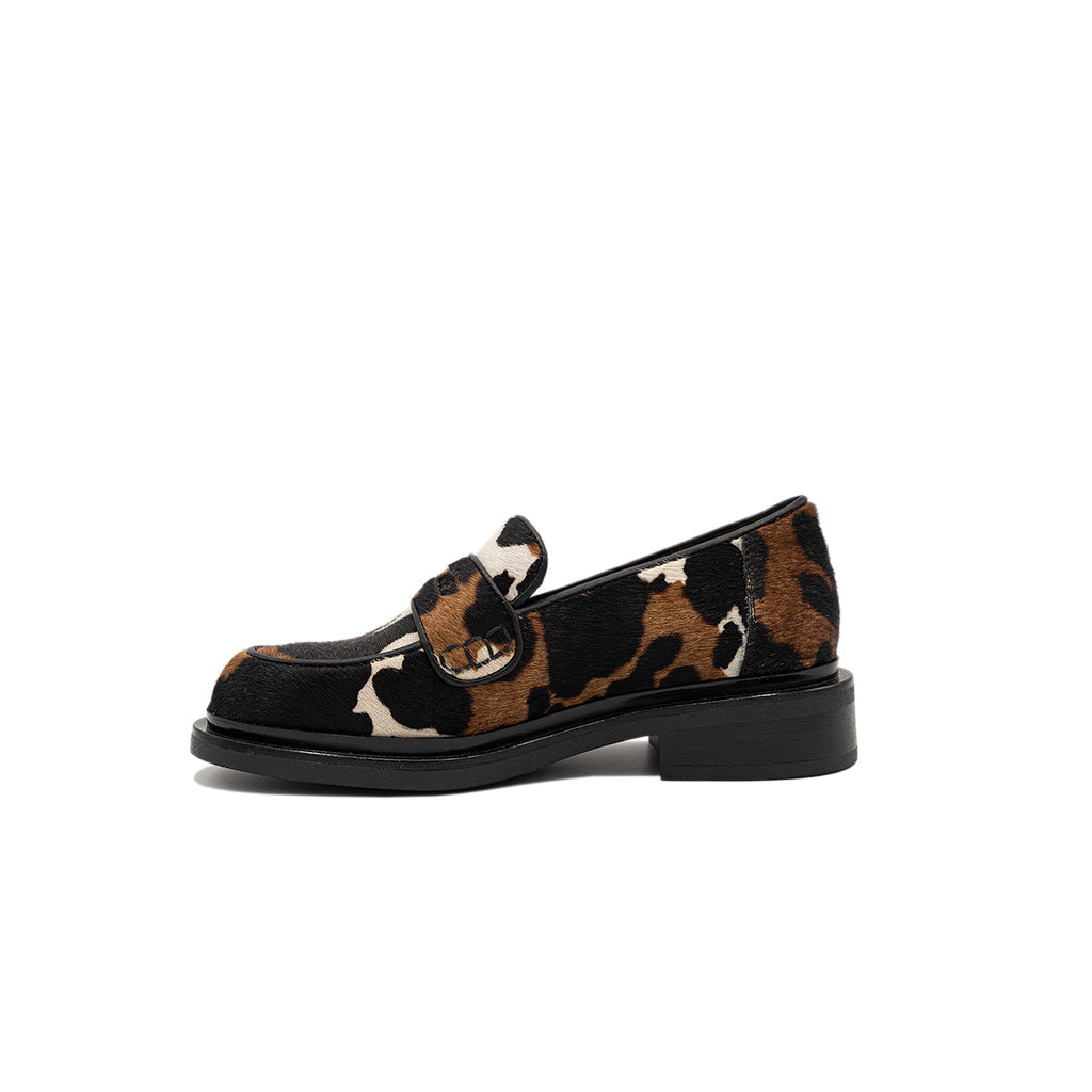 Cindy - Cow | Mocassini in Cavallino