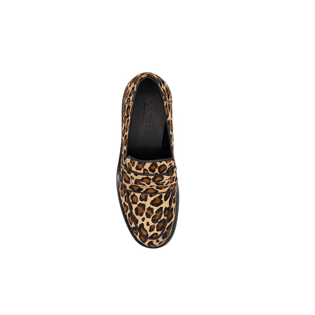 Cindy - Leopard | Mocassini in Cavallino