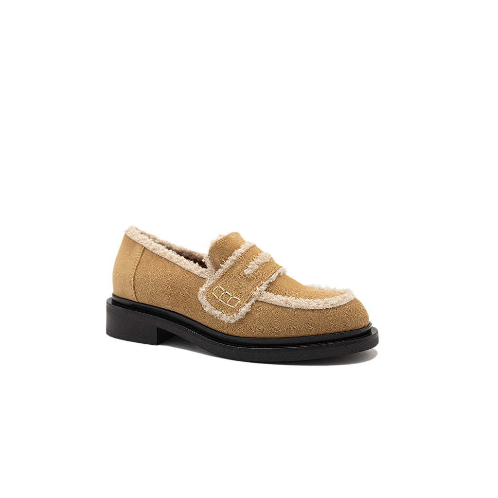 Cindy - Cookie | Mocassini in Pelle Scamosciata