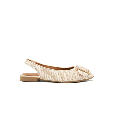 Gilda - Pearl | Ballerine in Rafia