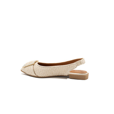 Gilda - Pearl | Ballerine in Rafia