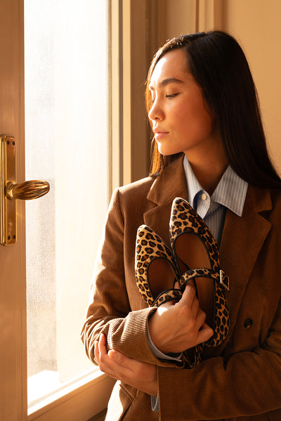 Jolie - Leopard | Ballerine in Cavallino