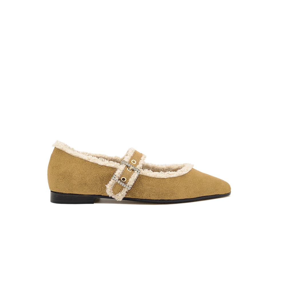 Jolie - Cookie | Ballerine in Pelle Scamosciata