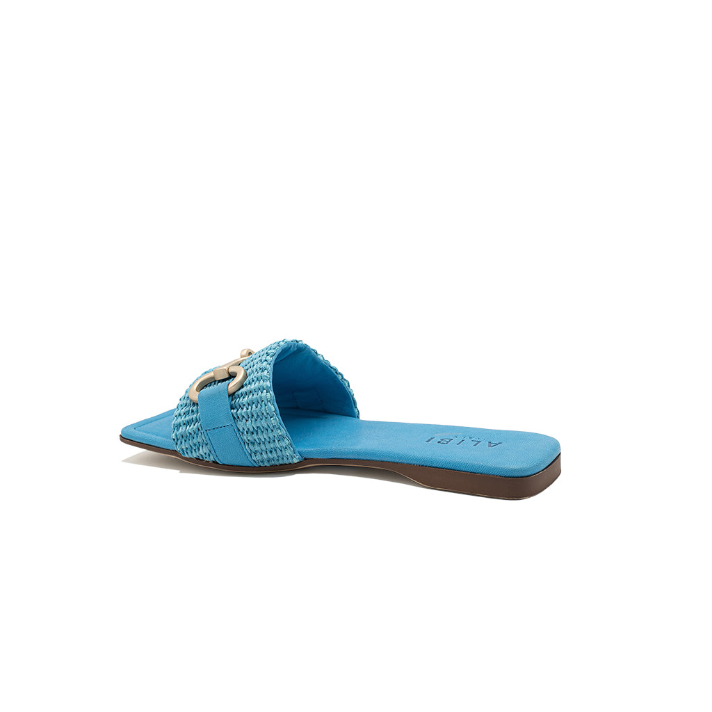 Lily | Raffia Slippers