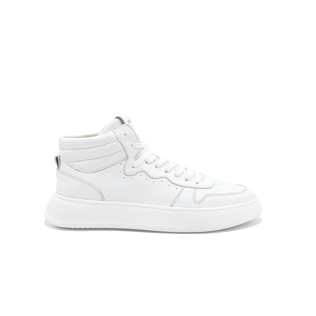 Megan | Sneakers in Pelle White