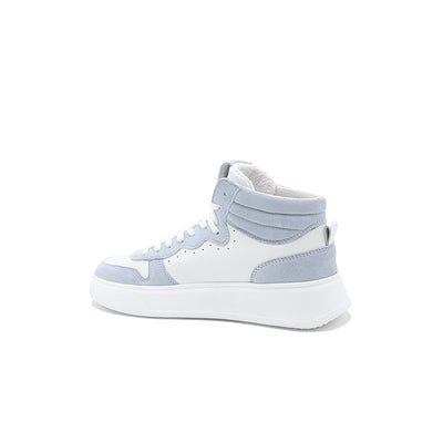 Megan | Sneakers in Pelle White/Pastel