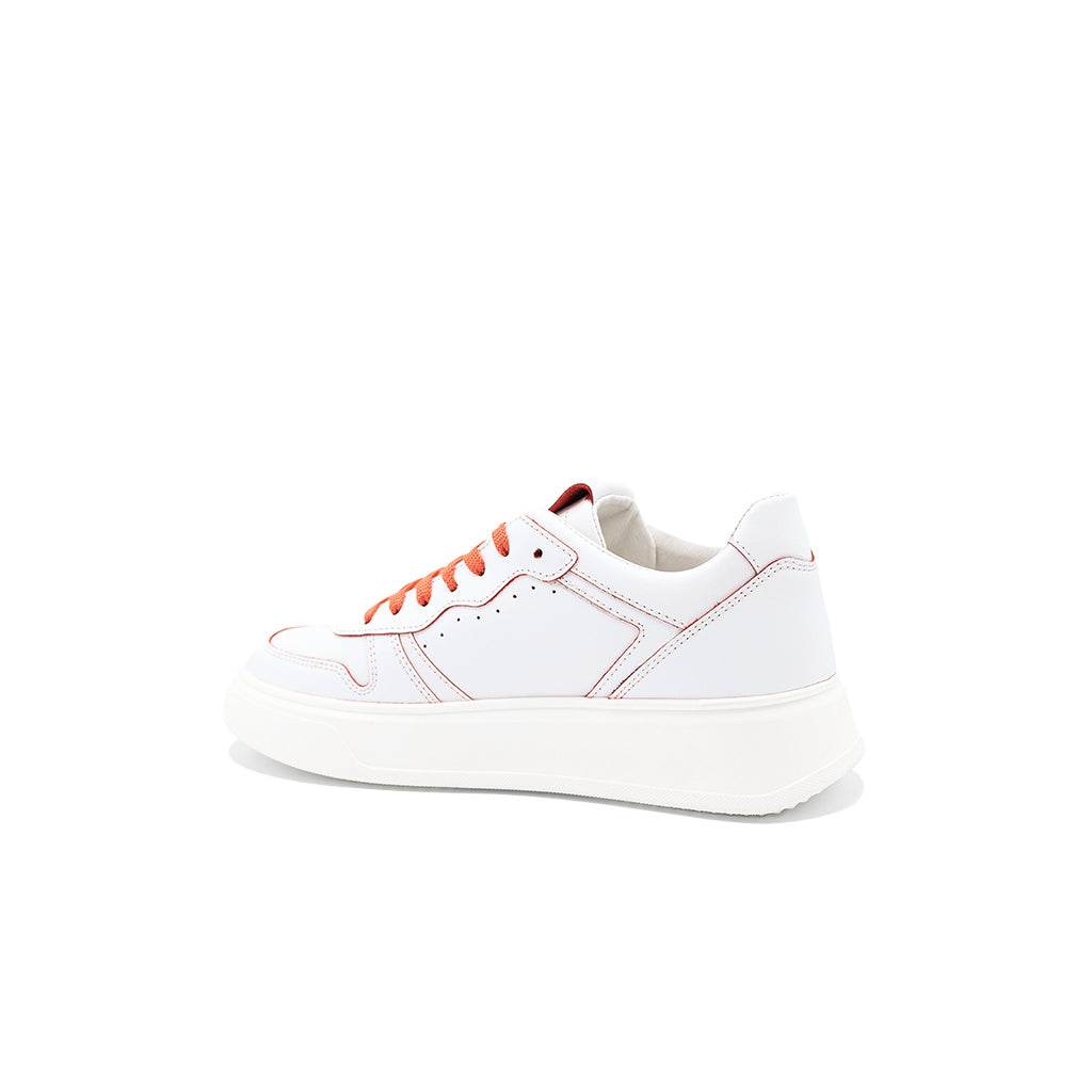 Vela | Sneakers in Pelle Red/Cut