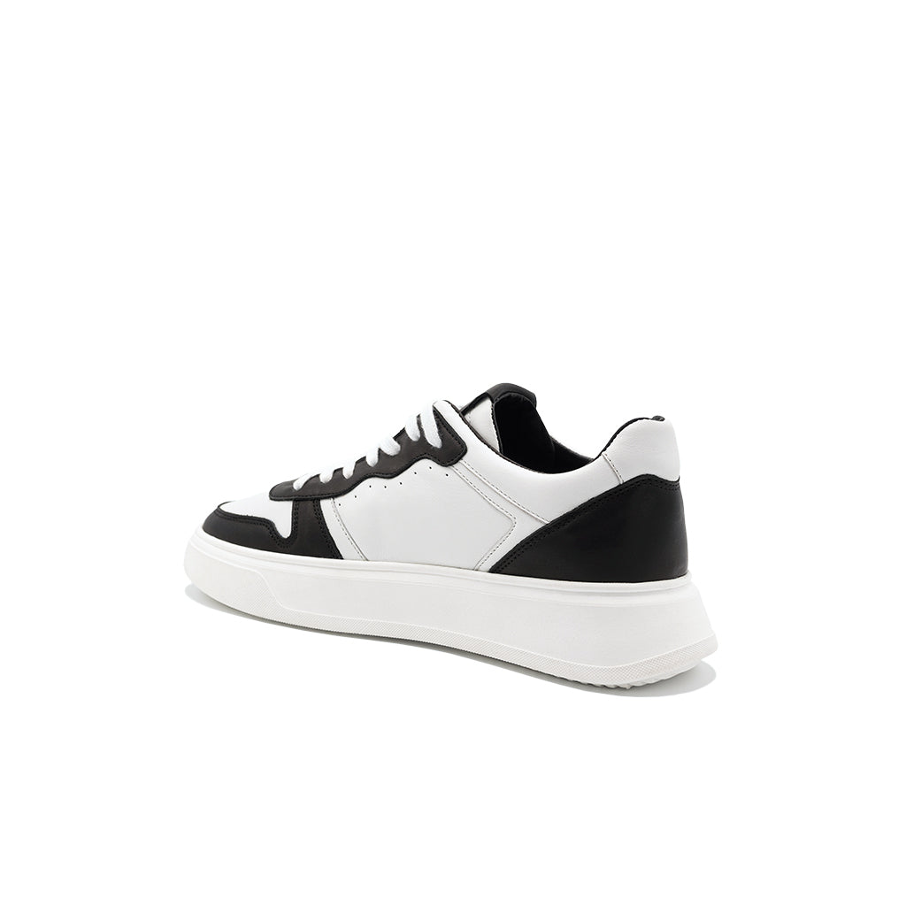 Vela | Sneakers in Pelle White/Black