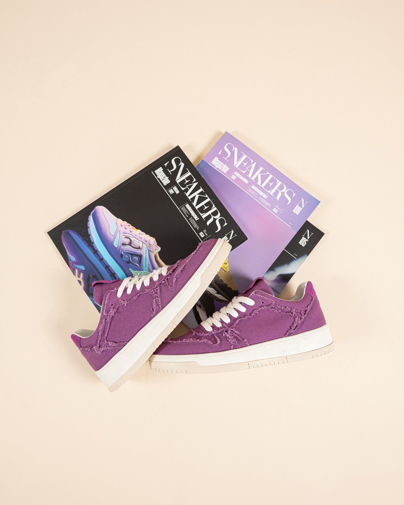 Delta | Sneakers in Canvas Violet