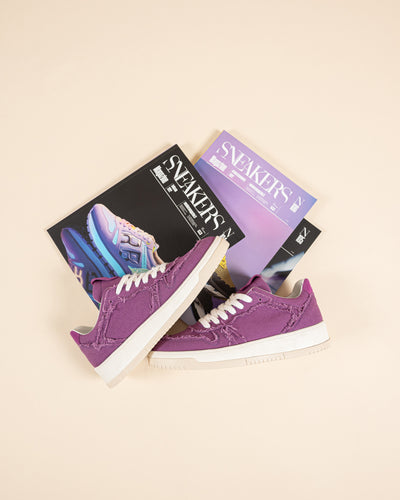 Delta | Sneakers in Violet Canvas